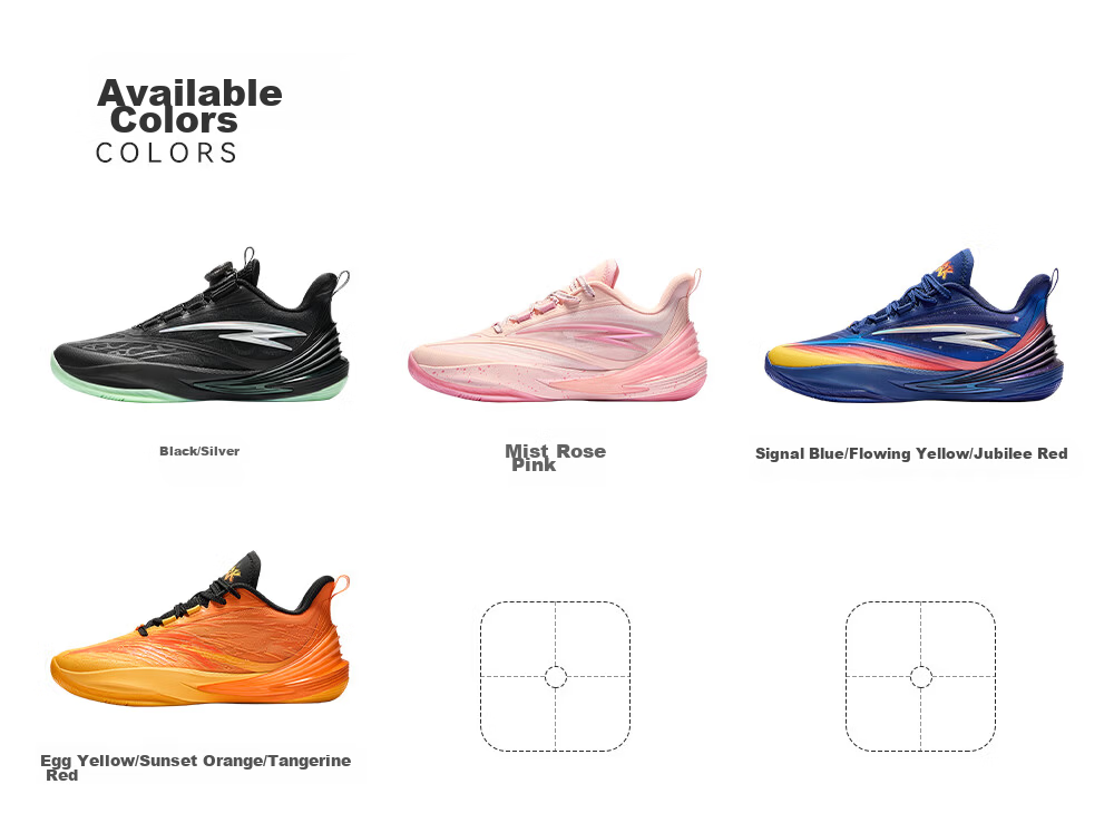 Anta Kids Boys Sports Shoes 2026 Durable Professional Competition Spark X Basketball Shoes 312631106 20